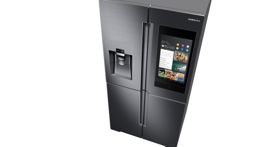 Samsung Smart Fridge UPDATED Version 3D Warehouse