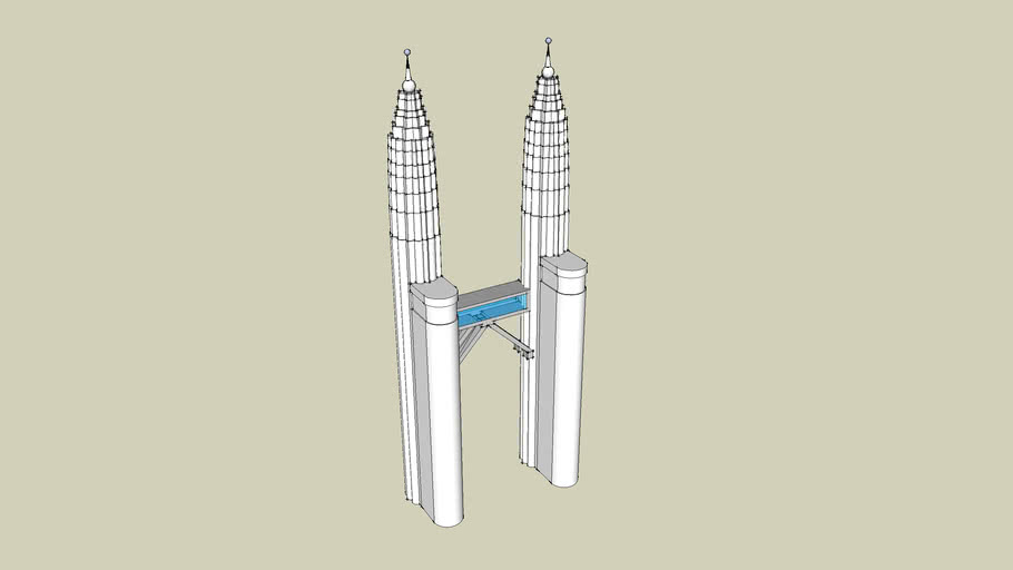 Petronas Twin Towers | 3D Warehouse