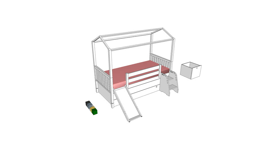 Cama casinha croft house escorredor | 3D Warehouse