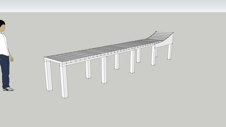 MTB Catwalk Ramp | 3D Warehouse