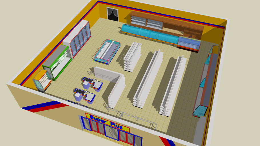 supermarket | 3D Warehouse