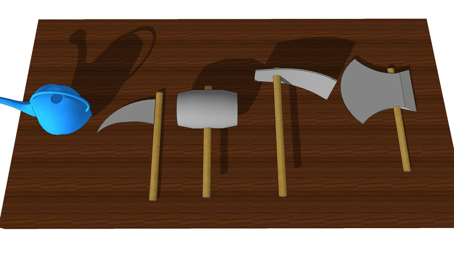 Harvest Moon Basic Farming Tools 3D Warehouse