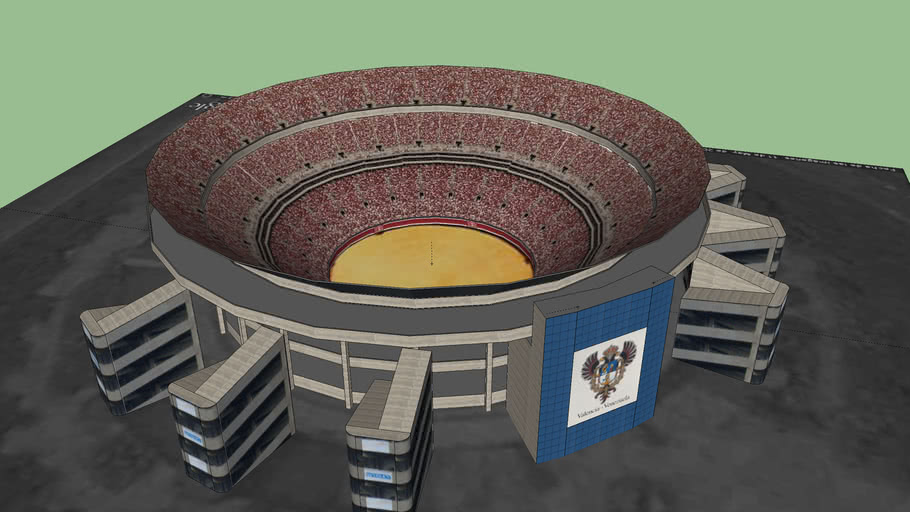 Plaza De Toros Monumental De Valencia 3d Warehouse