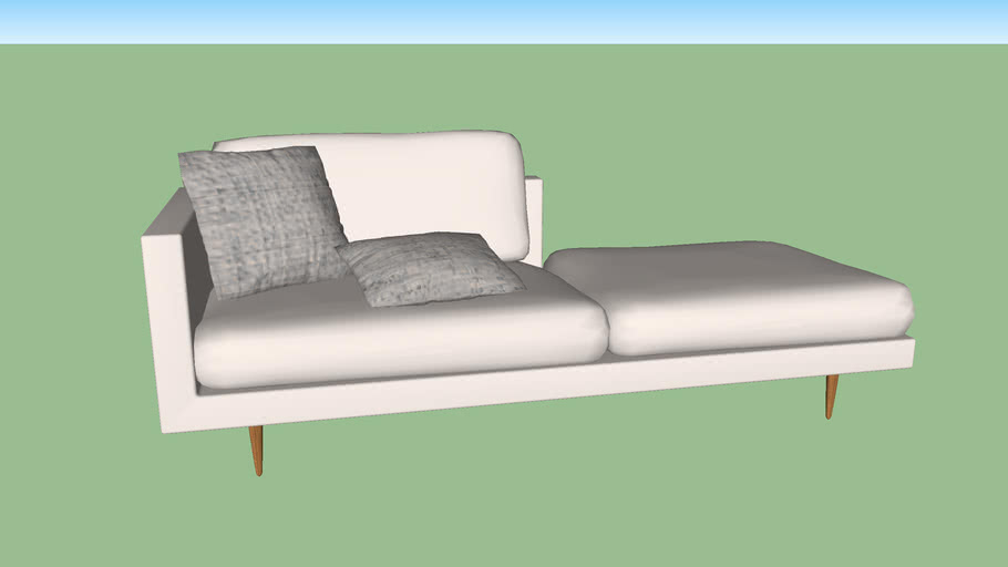 CHAISE LOUNGE MID CENTURY 3D Warehouse
