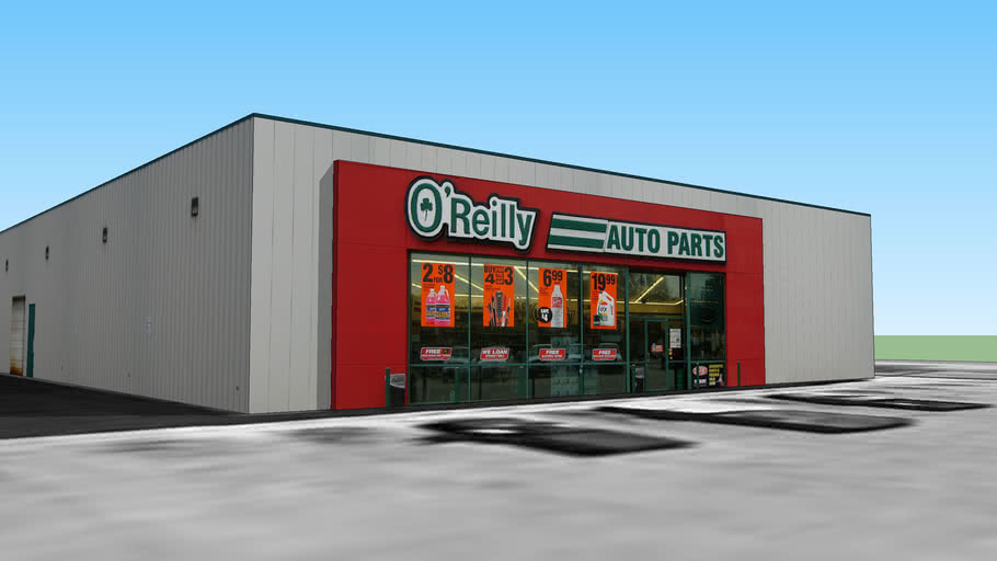 O'Reilly Auto Parts 3D Warehouse