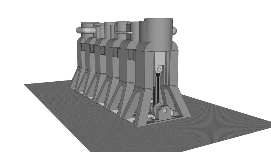 Steam engine | 3D Warehouse