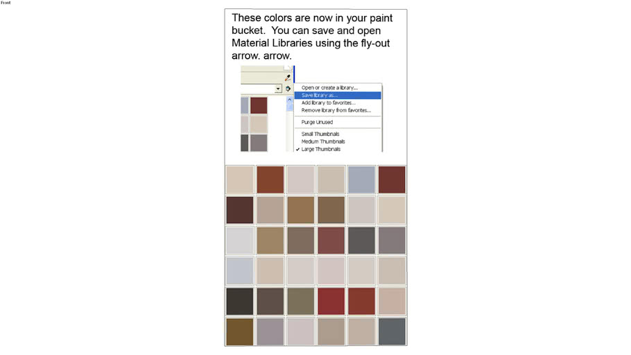 color paint 3D Warehouse