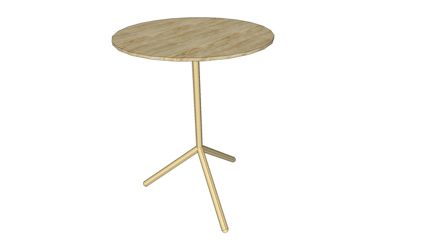 Crate And Barrel Slice Accent Table 3d Warehouse