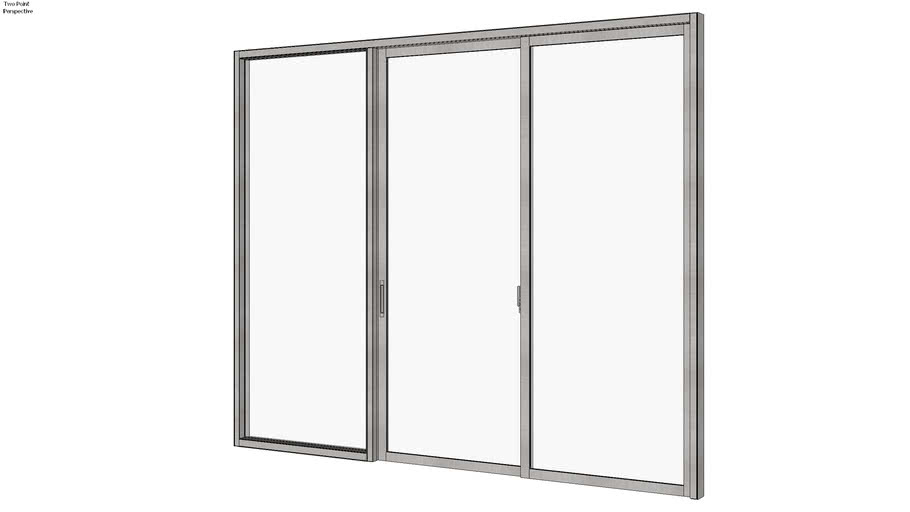 glass door 3D Warehouse