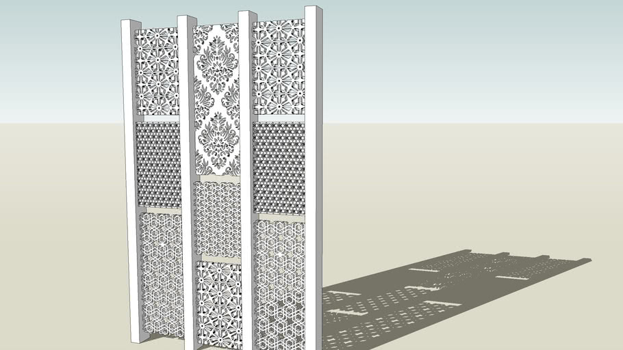 Design On Malay Traditional Wood Partition Stock Photo Edit Now 659455072