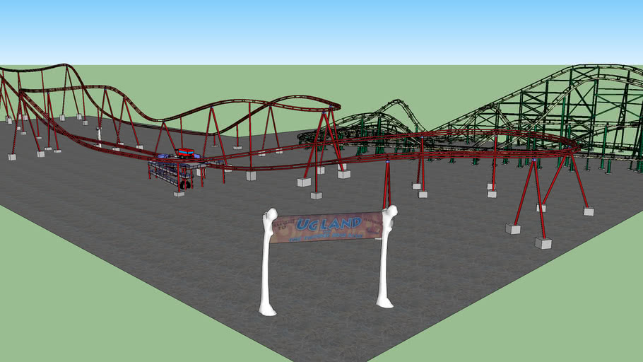 ug land alton towers | 3D Warehouse