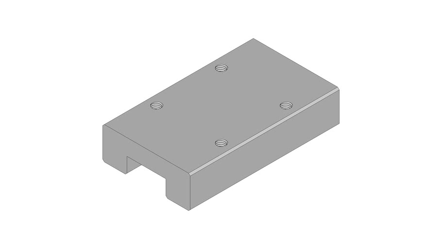 MGN12H Linear Rail Carriage Block 3D Warehouse