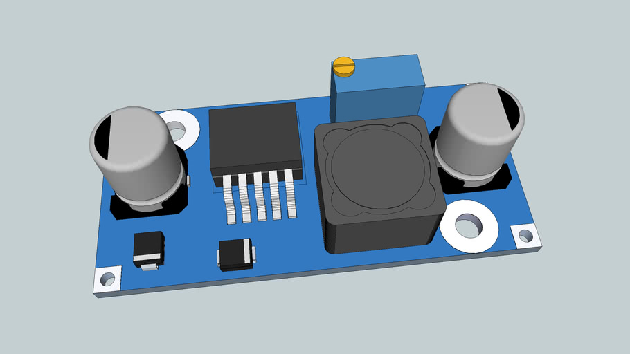 LM2596 Module | 3D Warehouse