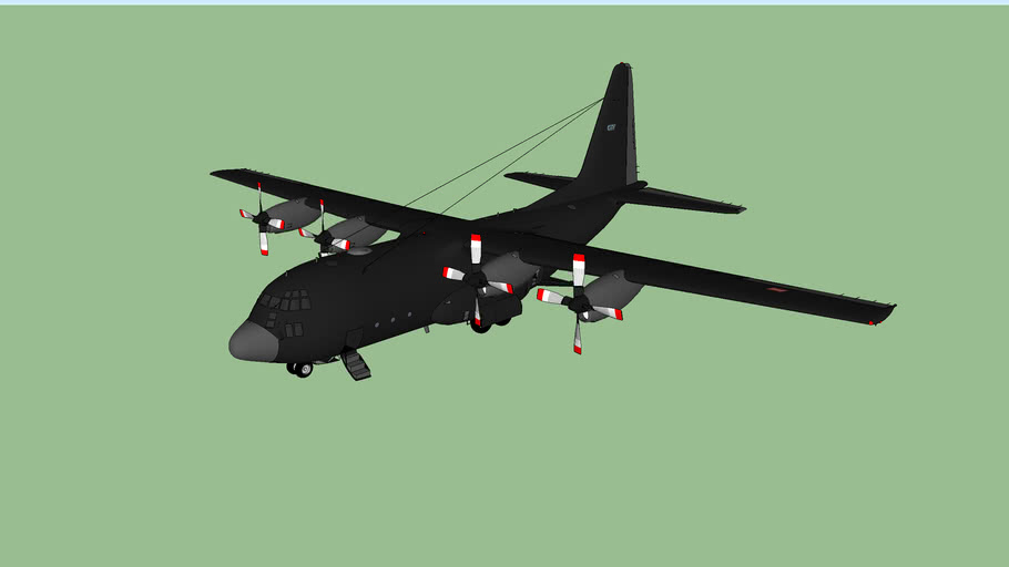 Lego Island Air Force Lockheed C 130h 3d Warehouse