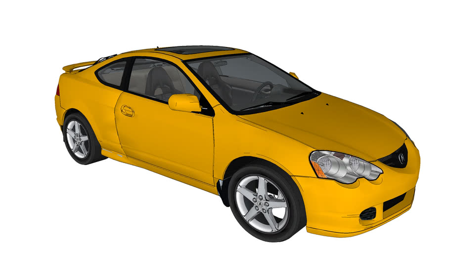 02 Acura Rsx Type S 3d Warehouse