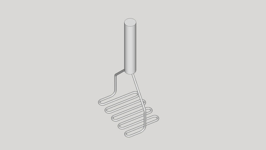 Potato Masher (Modern) 3D Warehouse