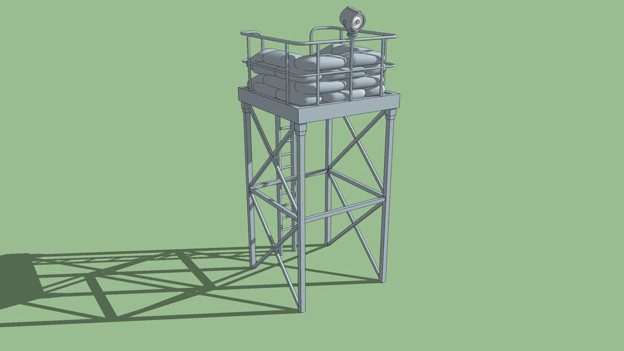 Heavy Guard Tower | 3D Warehouse