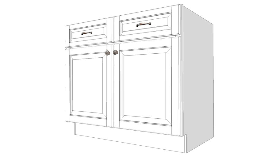 Base Cabinets Montclair Square Full Maple Dove White By