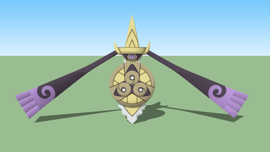 Aegislash (Pokémon X and Y) 3D Warehouse