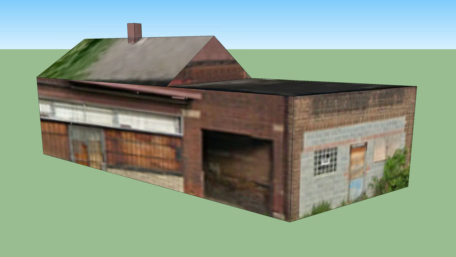 2836 Woodhill Road in Cleveland, OH, USA 3D Warehouse