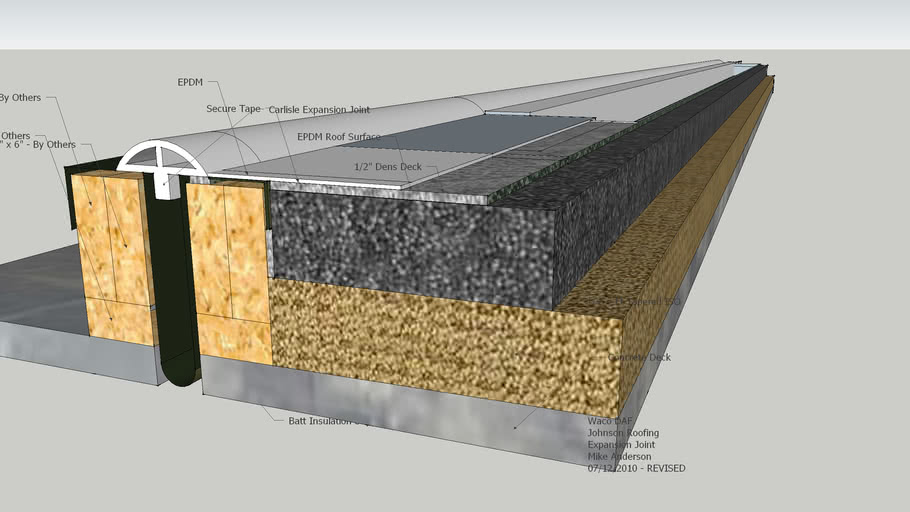 Expansion Joint 3D Warehouse