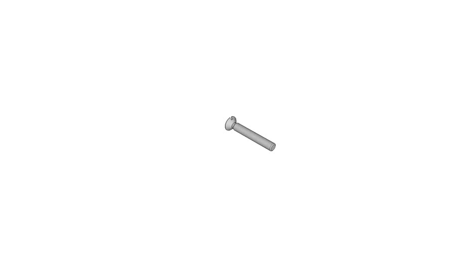 07080272 Slotted countersunk flat head screws DIN 963 AM2x14
