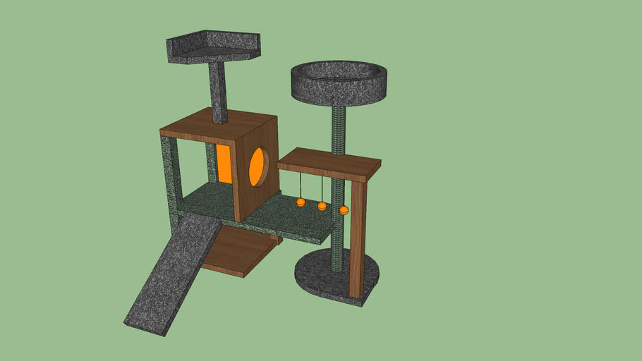 Cat Tree 3D Warehouse