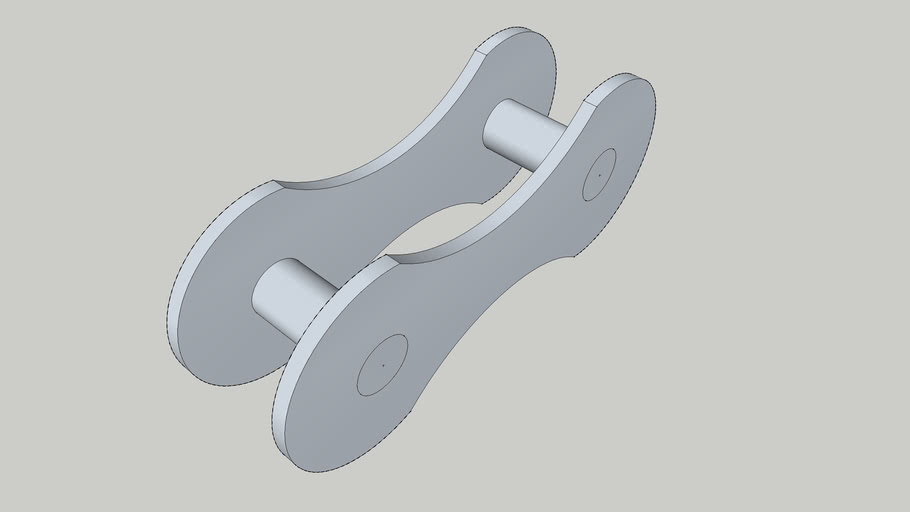 Drive Chain Link 3D Warehouse