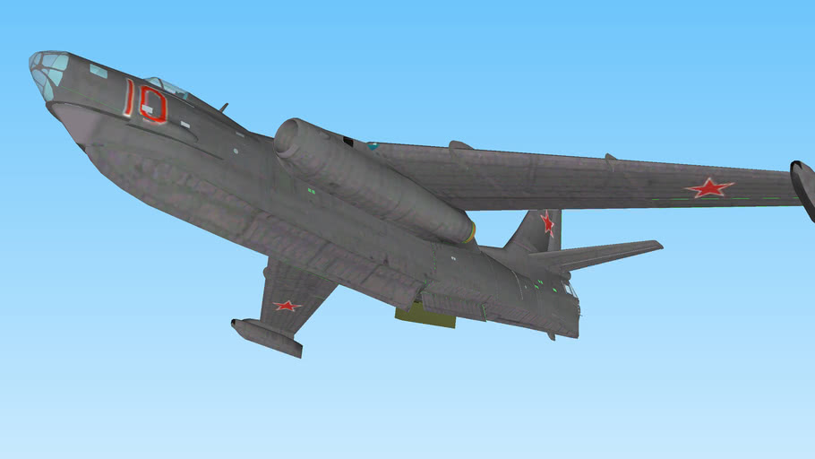 Beriev Be-10 (MALLOW-A) 'Item M' | 3D Warehouse