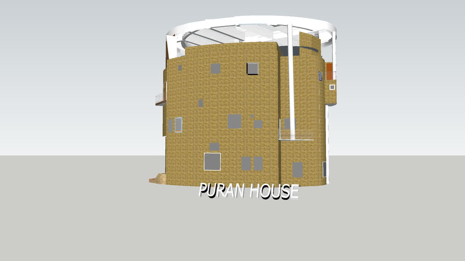 Puran House Of Uttam C Jain Architects By Deepthi 3d Warehouse