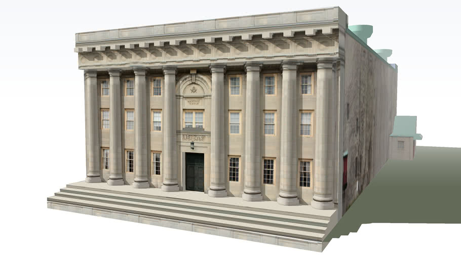 Lowell Masonic Temple | 3D Warehouse