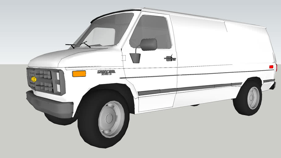 3d van model