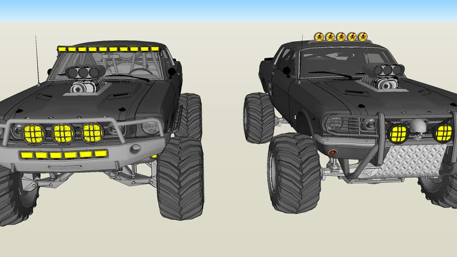 Mustang 1965 Offroad 3d Warehouse