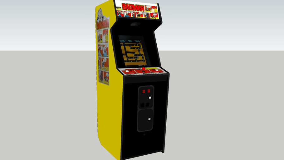 Bagman arcade game | 3D Warehouse