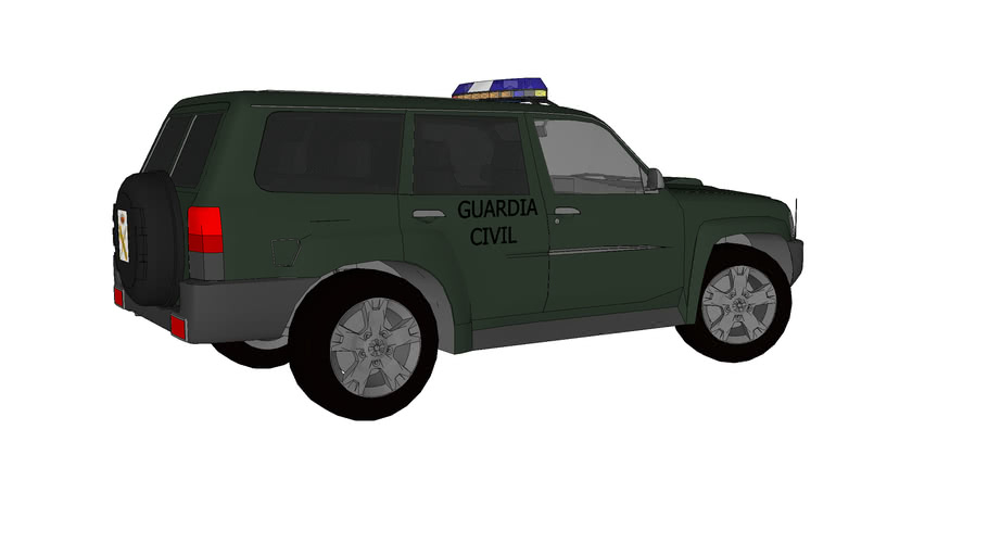 NISSAN PATROLGR. GUARDIA CIVIL UNIDAD G.A.R | 3D Warehouse