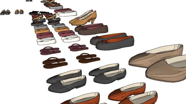 Shoes 3D Warehouse