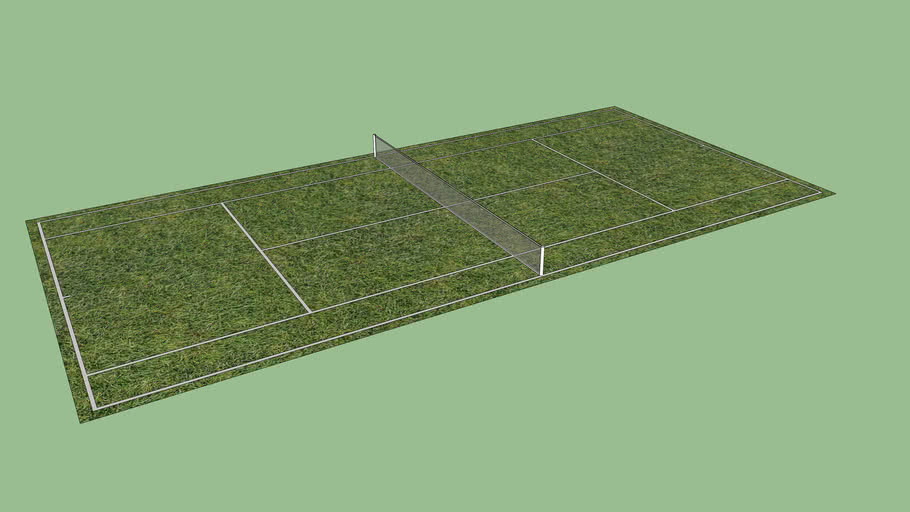 Pista De Tenis 3d Warehouse