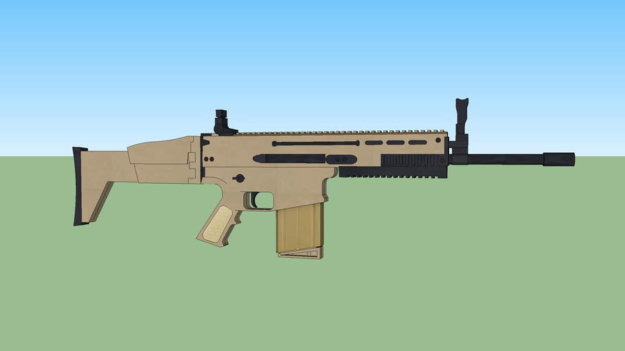 FN SCAR-H | 3D Warehouse