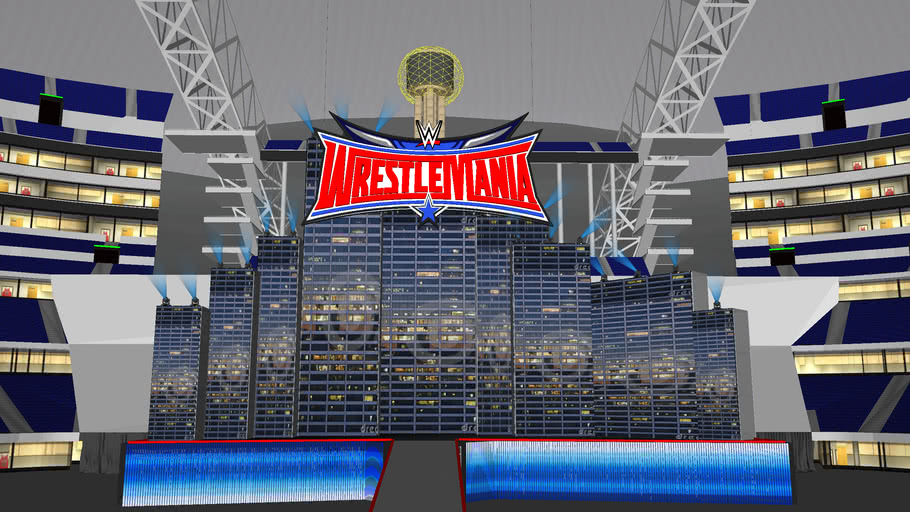 WrestleMania 32 Concept | 3D Warehouse