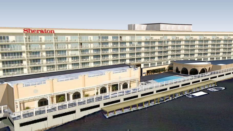 Sheraton Tampa Riverwalk Hotel 3d Warehouse