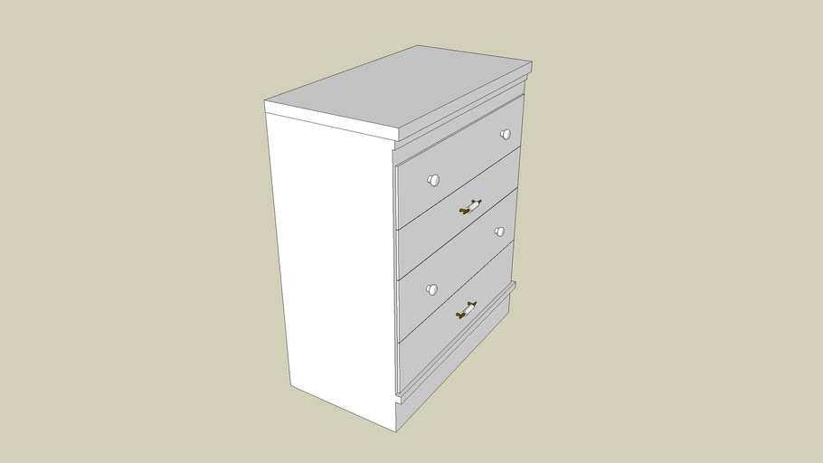 Redone Dresser | 3D Warehouse