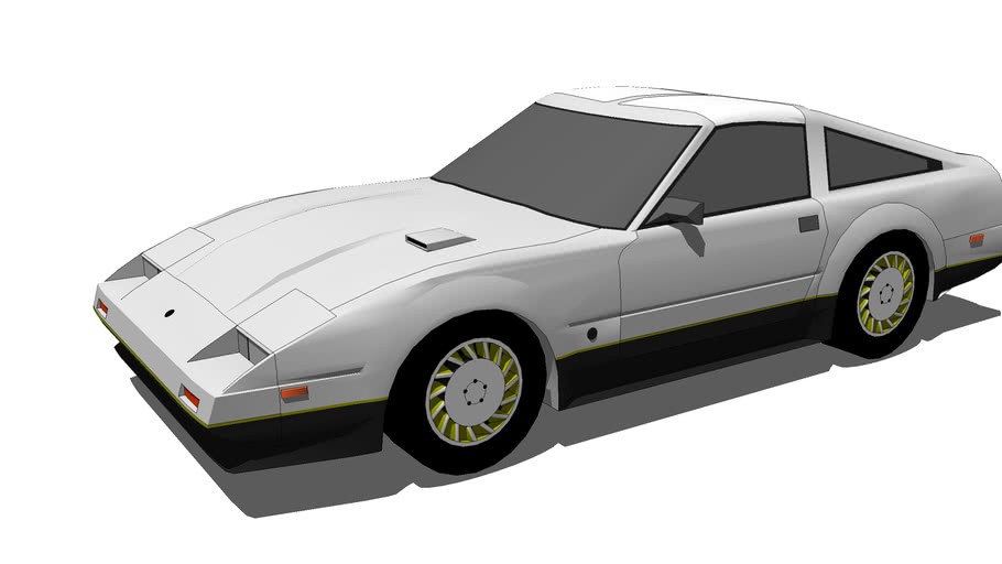 1984 Nissan Fairlady 300zx Z31 50th Anniversary 3d Warehouse