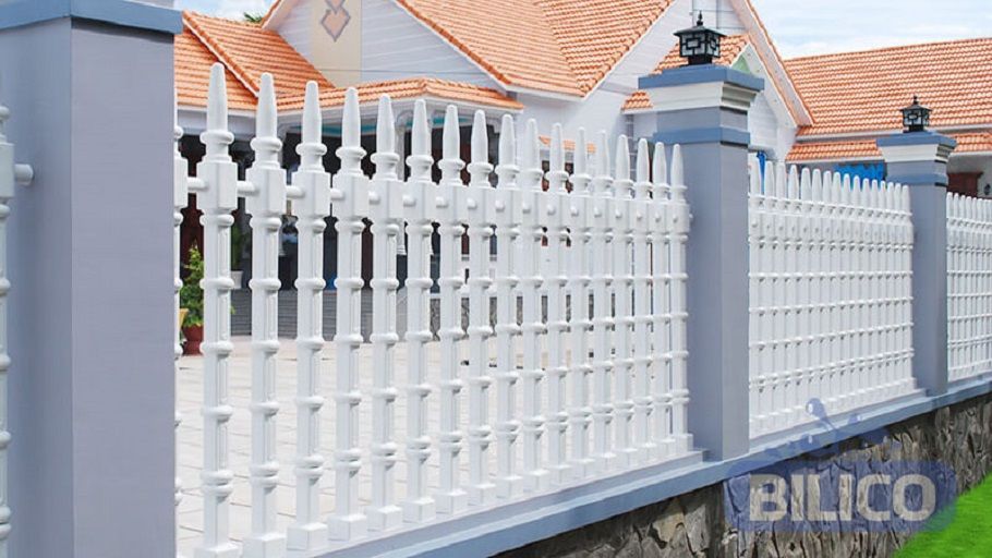 Mẫu hàng rào bê tông ly tâm đẹp và sang trọng | 3D Warehouse