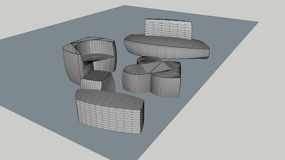 The Frank Gehry Furniture | 3D Warehouse