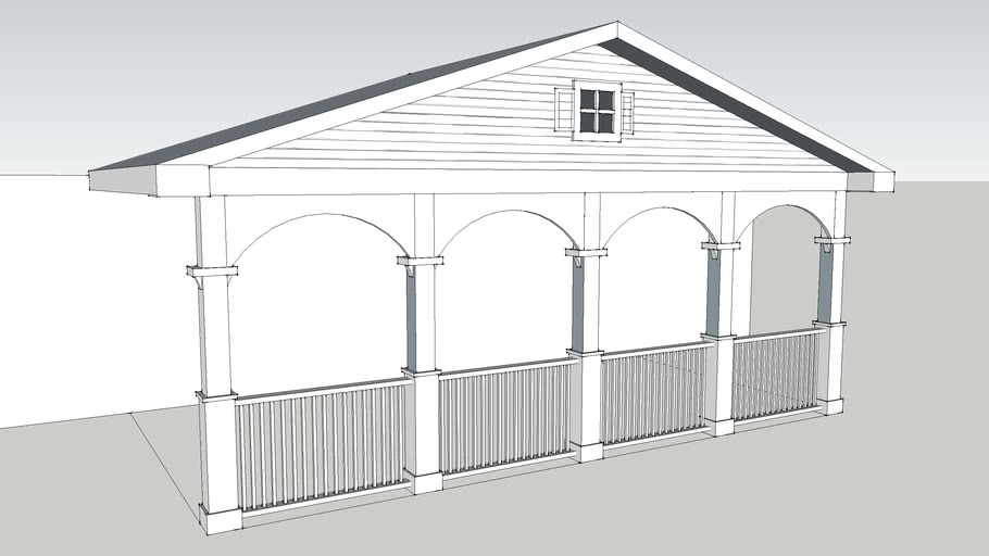 Porch Design 3D Warehouse