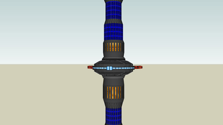 Warp Core with Quantum Slipsteam modifications 3D Warehouse