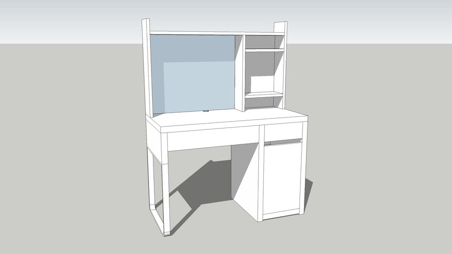 IKEA MICKE Desk 105x50 3D Warehouse