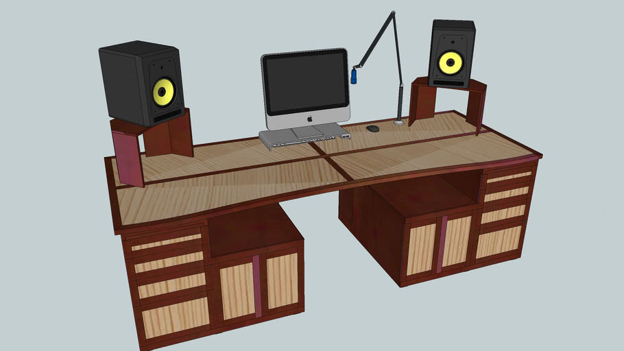 Music Production Desk