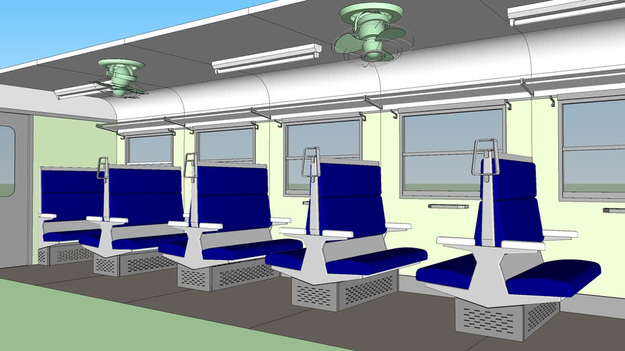 ローカル線列車の車内 ～ The Japanese Local train～  3D Warehouse