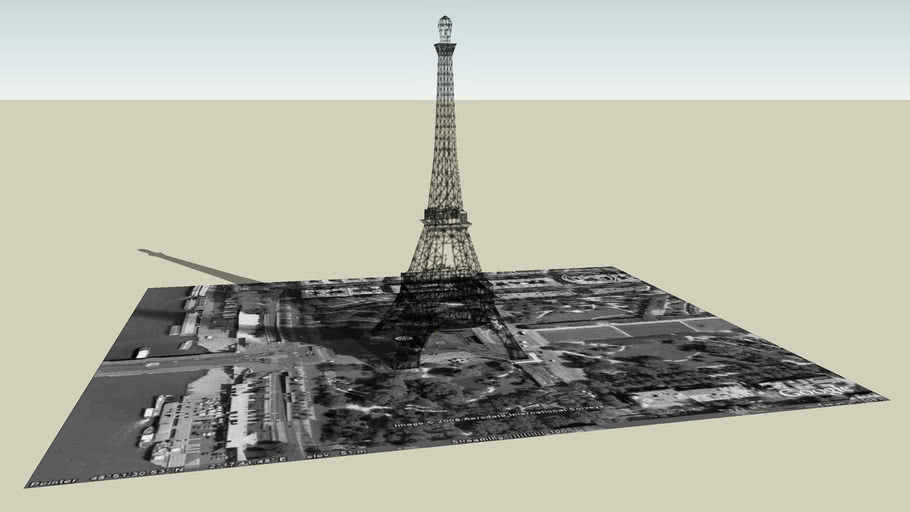 Eiffel Tower | 3D Warehouse